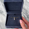 Vintage 14k Yellow & White Gold .45ct Old Mine Cut Diamond Glittering Pendant - Video showing the piece