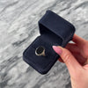 Antique 14k White Gold 2.71ct Onyx Ornate Blossom Detail Ring - Video showing the piece
