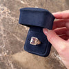 Estate 18k Rose Gold [Custom Carat] Striking Ornate Open Shoulder Cocktail Ring - Video showing the piece