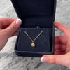 Antique Small 14k Tricolor Gold Adorable Butterfly Dainty Pendant - Video showing the piece