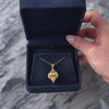 Vintage Italian 18k Yellow Gold Brushed Lantern Charm / Pendant - Video showing the piece