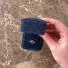 Vintage 14k Yellow Gold .7ct Tanzanite Chic Bypass Partial Bezel Ring - Video showing the piece