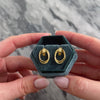 Vintage 18k Yellow Gold Fantastic Roped Door-Knocker Earrings - Video showing the piece