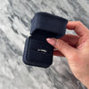 Vintage Platinum Diamond Classic Elegant Trio Band Ring - Video showing the piece