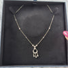 Vintage 18k & 14k White Gold .388cttw Diamond Beautiful Lavalier Necklace - Video showing the piece