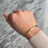 Vintage 14k Yellow Gold Engraved Zig-Zag Bracelet  - Video showing the piece