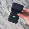 Antique 14k Yellow Gold Turquoise Pearl Gleaming Trio Ring - Video showing the piece