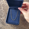 Vintage Italian 14k Yellow Gold 1.6mm Chic Dainty Rolo Chain - Video showing the piece