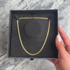 Vintage 14k Yellow Gold Romantic Heart Link Necklace - Video showing the piece