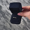 Antique Art Deco 18k White Gold Blossom Band Ring - Video showing the piece