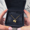 Vintage Small 18k Yellow Gold Chugging Steam Train Charm / Pendant - Video showing the piece