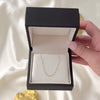 Vintage Italy 14K Yellow Gold Tiny Bead Chain / Necklace - Video showing the piece