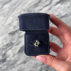 Vintage 14k Yellow Gold 2.3ct Blue Topaz Diamond Sapphire Glowing Ring - Video showing the piece