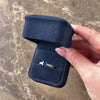 Vintage 14k White Gold 1.31ct Blue Sapphire Diamond Dazzling Geometric Multi-Accent Ring - Video showing the piece