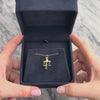 Vintage 14k Yellow Gold Articulating Libra Scales Of Justice Charm / Pendant - Video showing the piece