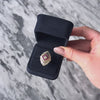 Vintage Large 14k Yellow Gold Ruby Diamond Chic Ring - Video showing the piece