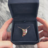 Vintage 14k Yellow Gold .96cttw Ruby Diamond Chic Confetti Bezel Slide Pendant - Video showing the piece