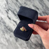Vintage 14k Yellow Gold .56cttw Yellow Sapphire .55cttw Ruby Vibrant Bypass Ring - Video showing the piece