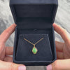 Vintage 18k Yellow Gold 1.12ct Jade Infinity Detail Framed Pendant - Video showing the piece