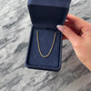 Estate 14k Yellow Gold 1.7mm Dynamic Popcorn Chain - Video showing the piece