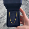 Vintage 14k Yellow Gold Eye-Catching Margarita Chain Necklace - Video showing the piece
