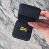 Vintage Barbara Heinrich 18k Gold .314cttw Diamond Triple Band Ring - Video showing the piece