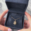 Vintage 14k Yellow & White Gold Whimsical Articulated Birdcage Charm / Pendant - Video showing the piece