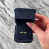 Antique 14k Yellow Gold Classical Milgrain Eternity Band Ring - Video showing the piece