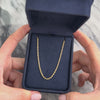 Vintage 14k Yellow Gold Everyday Stackable Rope 1.7mm Chain - Video showing the piece