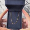 Vintage 14k Yellow Gold 1.9mm (Mariner Link), 1.15mm (Curb Link) Curb & Mariner Link Chain - Video showing the piece