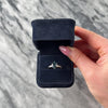 Estate 18k White Gold 1.97ct London Blue Topaz Oval Blossom Solitaire Ring - Video showing the piece