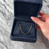 Vintage Italian 14k Yellow Gold 1.2mm Long Faceted Box Chain - Video showing the piece