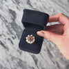 Vintage 10k Yellow Gold 1.84cttw Opal 1.44cttw Ruby Colorful Cocktail Ring - Video showing the piece