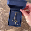 Vintage 14k Yellow Gold Equestrian Stirrup Link Dangle Charm / Pendant - Video showing the piece