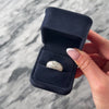 Vintage Heavy Platinum [Custom Carat] Superb Wide Pavã© Ring - Video showing the piece