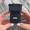 Vintage 14k Yellow Gold Flowing Leafy Floral Eternity Band Ring - Video showing the piece