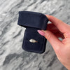 Antique 14k Yellow Gold & Platinum .96cttw Old European & Old Mine Diamond Ring 8.25