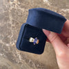 Vintage 14k Yellow Gold 1.38ct Tanzanite Diamond Dynamic Curves Ring - Video showing the piece