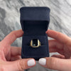 Vintage 14k Yellow & White Gold 3.35ct Onyx Bold Decorated Shoulder Signet Ring - Video showing the piece