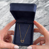 Estate Mouawad 18k Rose Gold Diamond Love M Heart Pendant Necklace - Video showing the piece