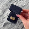 Estate Sonia B 14k Yellow Gold 1.22cttw Multi-Color Sapphire Diamond Playful Articulated Flower Field Ring - Video showing the piece