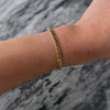 Vintage 14k Yellow Gold Double Loop Link Bracelet - Video showing the piece