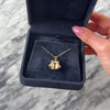 Vintage 14k Yellow Gold Jolly Ringing Bells Charm / Pendant - Video showing the piece