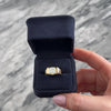 Antique Victorian 14k Yellow Gold Bold Scrolling Monogram Signet Ring - Video showing the piece