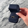 Vintage 14k Yellow Gold Dimensional Arrow Open Band Ring - Video showing the piece
