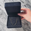 Vintage Italian 18k Yellow Gold Delicate Link Necklace - Video showing the piece