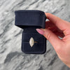 Vintage 14k Yellow & White Gold .85cttw Diamond Dazzling Navette Ring - Video showing the piece