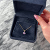 Vintage 14k Yellow Gold 1.42ct Amethyst Vibrant Fancy-Cut Solitiare Pendant - Video showing the piece