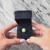 Vintage 14k Yellow Gold 1.41cttw Opal Fantastic Iridescent Oval Halo Ring - Video showing the piece