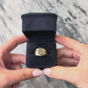 Antique 14k Yellow Gold Engraved 